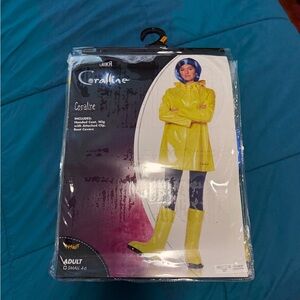 Womens Coraline Costume S 4-6